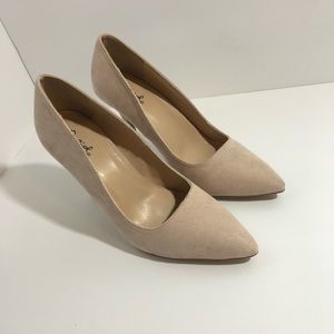 Qupid Pointy Toe Pumps